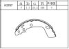 SUZUK 5320058M00 Brake Shoe Set